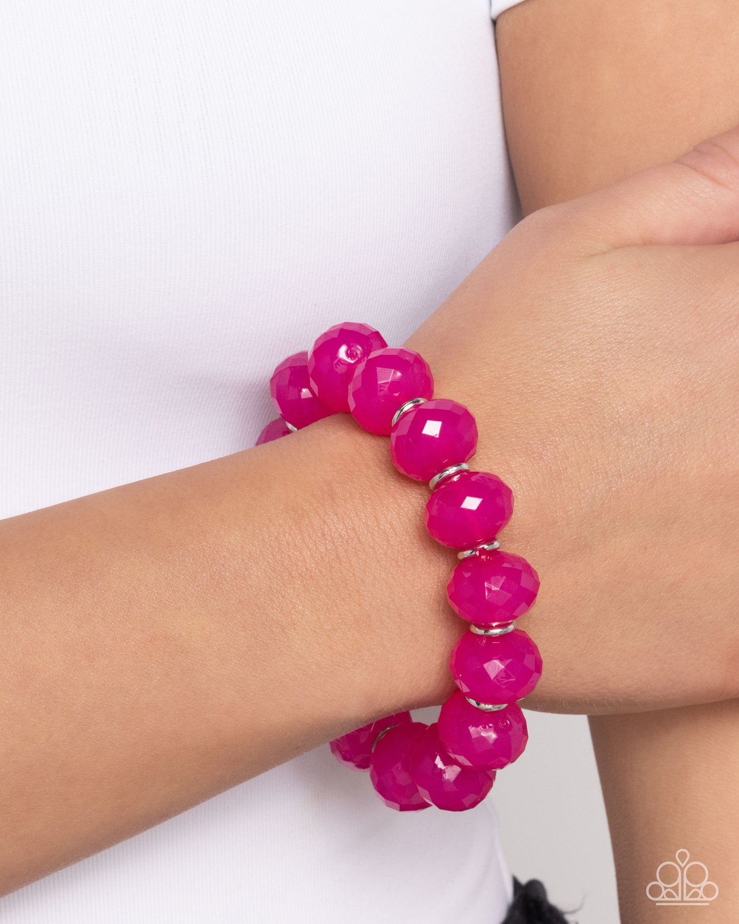 This is My Jam! - Pink Bracelet - Paparazzi - Dare2bdazzlin N Jewelry