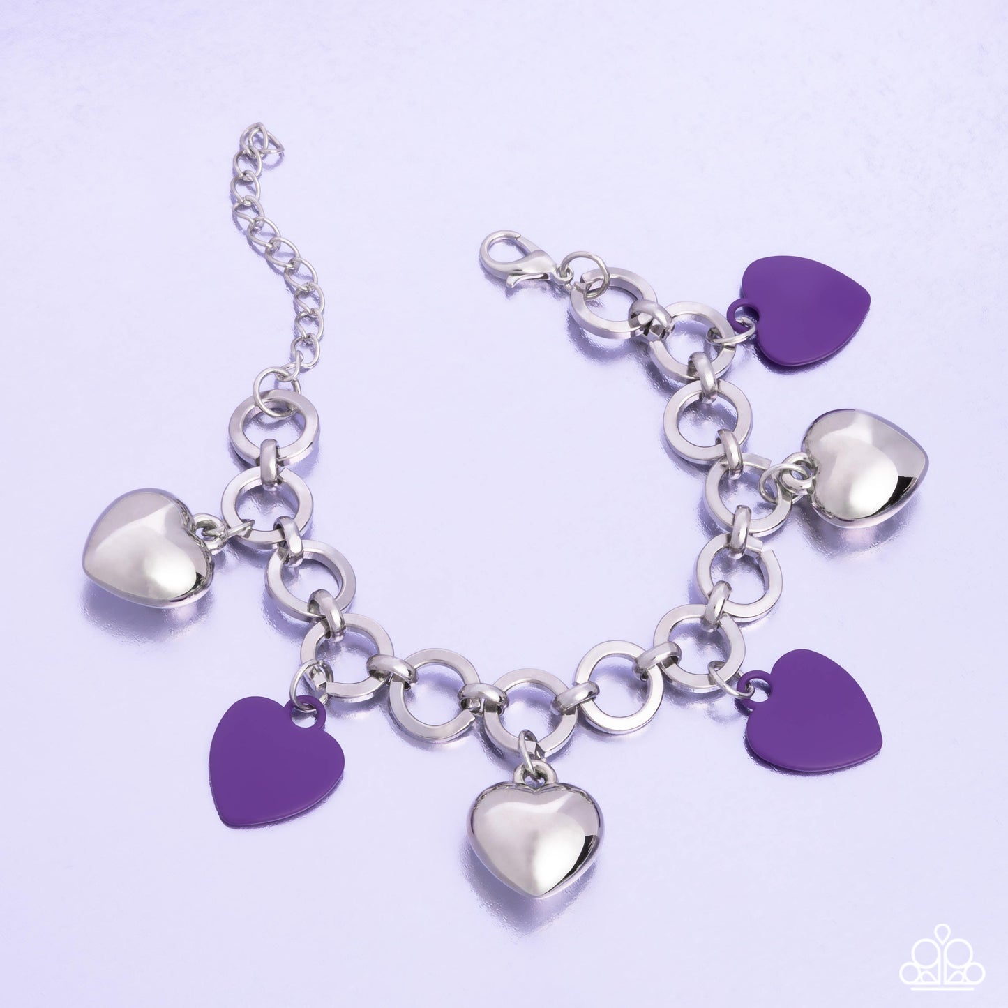 Whole Lotta Love - Purple Bracelet - Paparazzi - Dare2bdazzlin N Jewelry