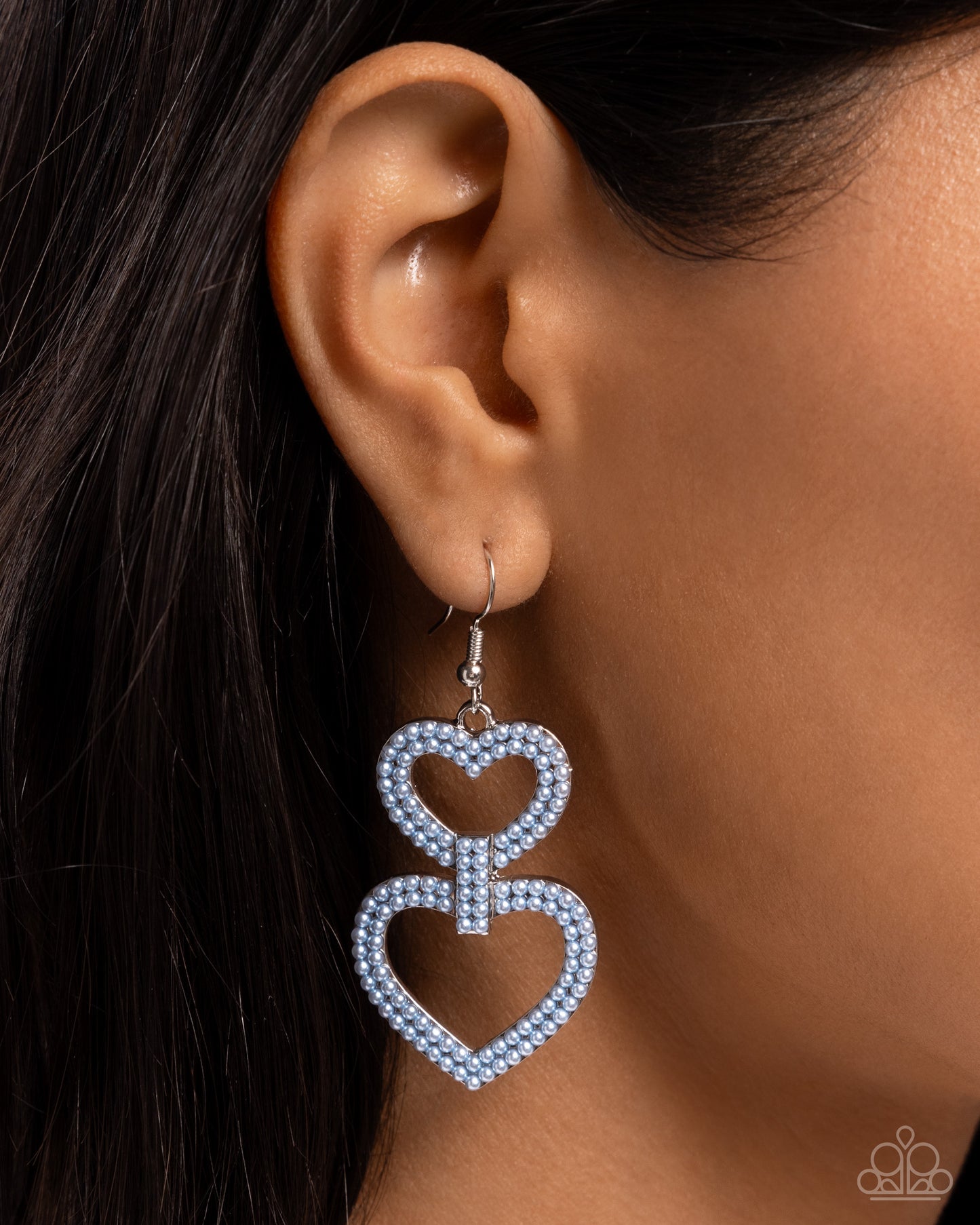 Dedicated Darling - Blue Earring - Paparazzi - Dare2bdazzlin N Jewelry