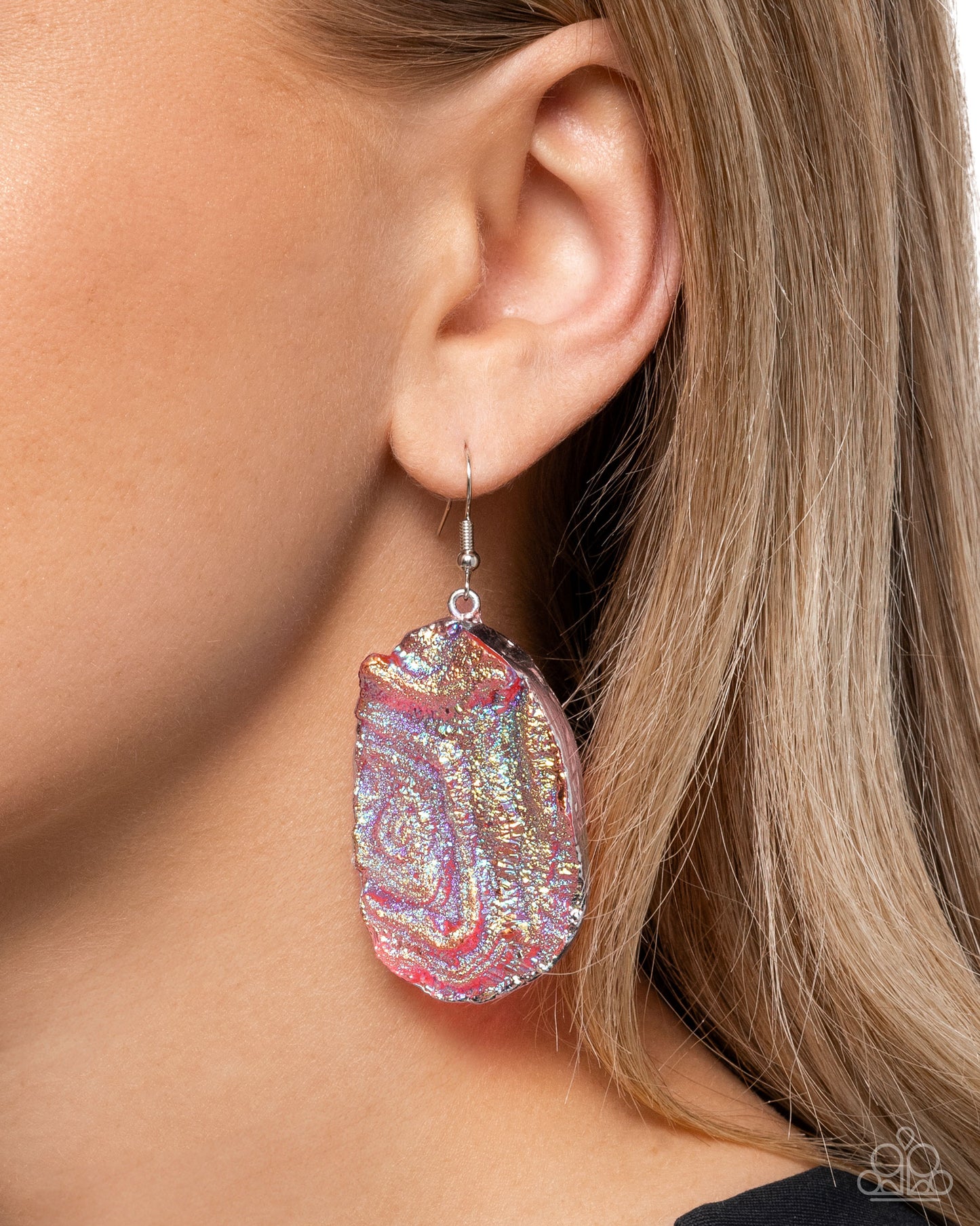 Artistic Avenue - Pink Earring - Paparazzi - Dare2bdazzlin N Jewelry