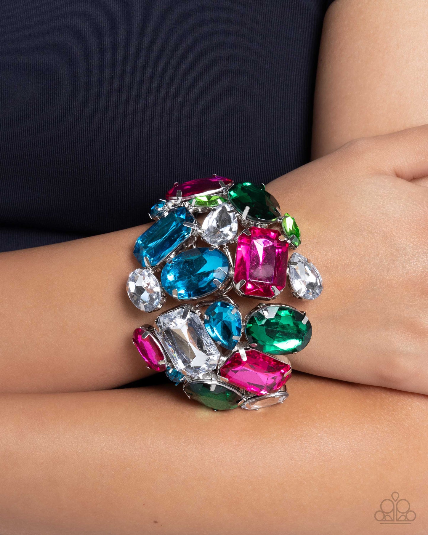 Chic Coronation - Multi Bracelet - Paparazzi - Dare2bdazzlin N Jewelry