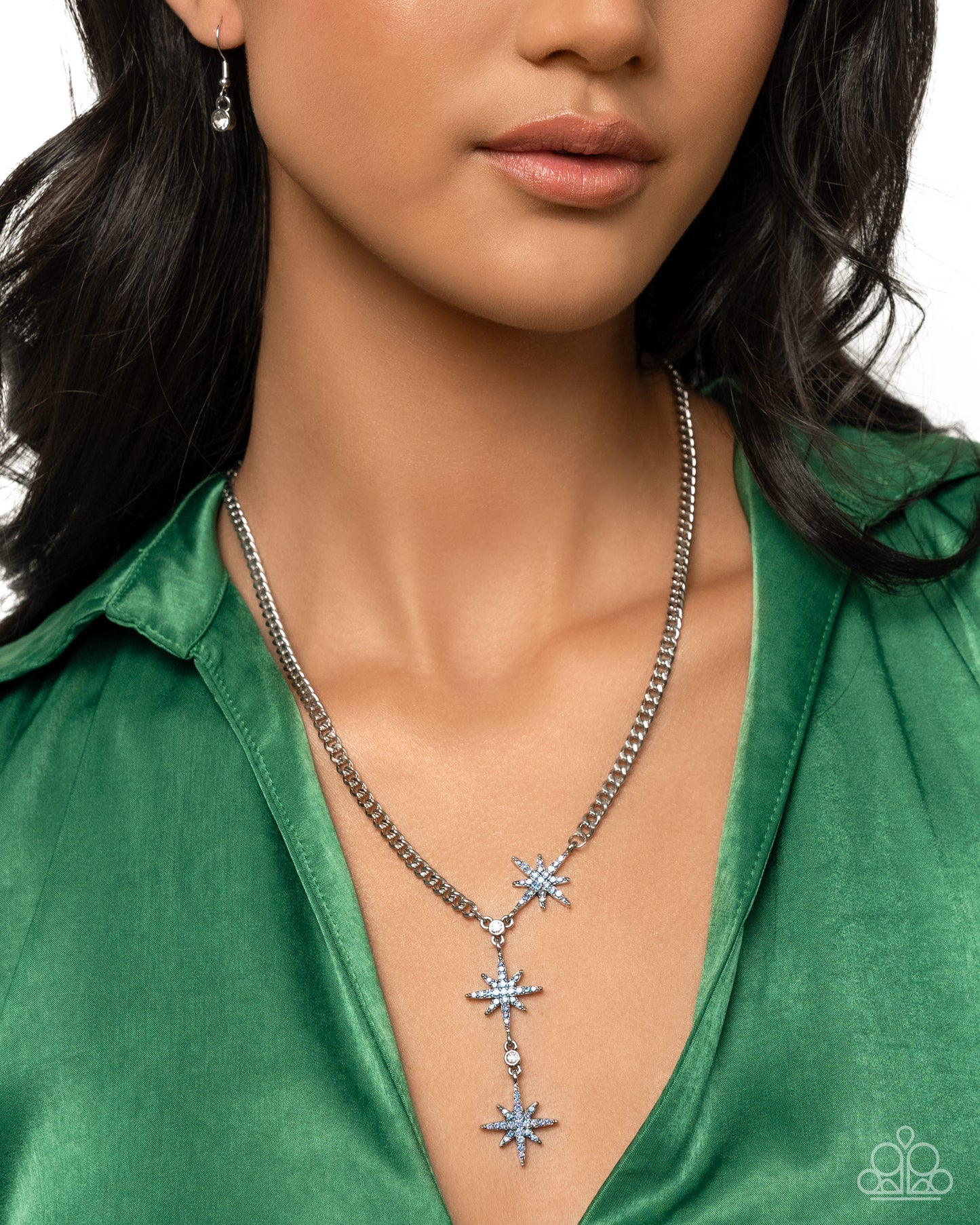 Stellar Story - Blue Necklace - Paparazzi - Dare2bdazzlin N Jewelry