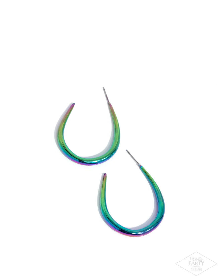 CURVE Your Appetite Multi Hoop Earring - Paparazzi - Dare2bdazzlin N Jewelry