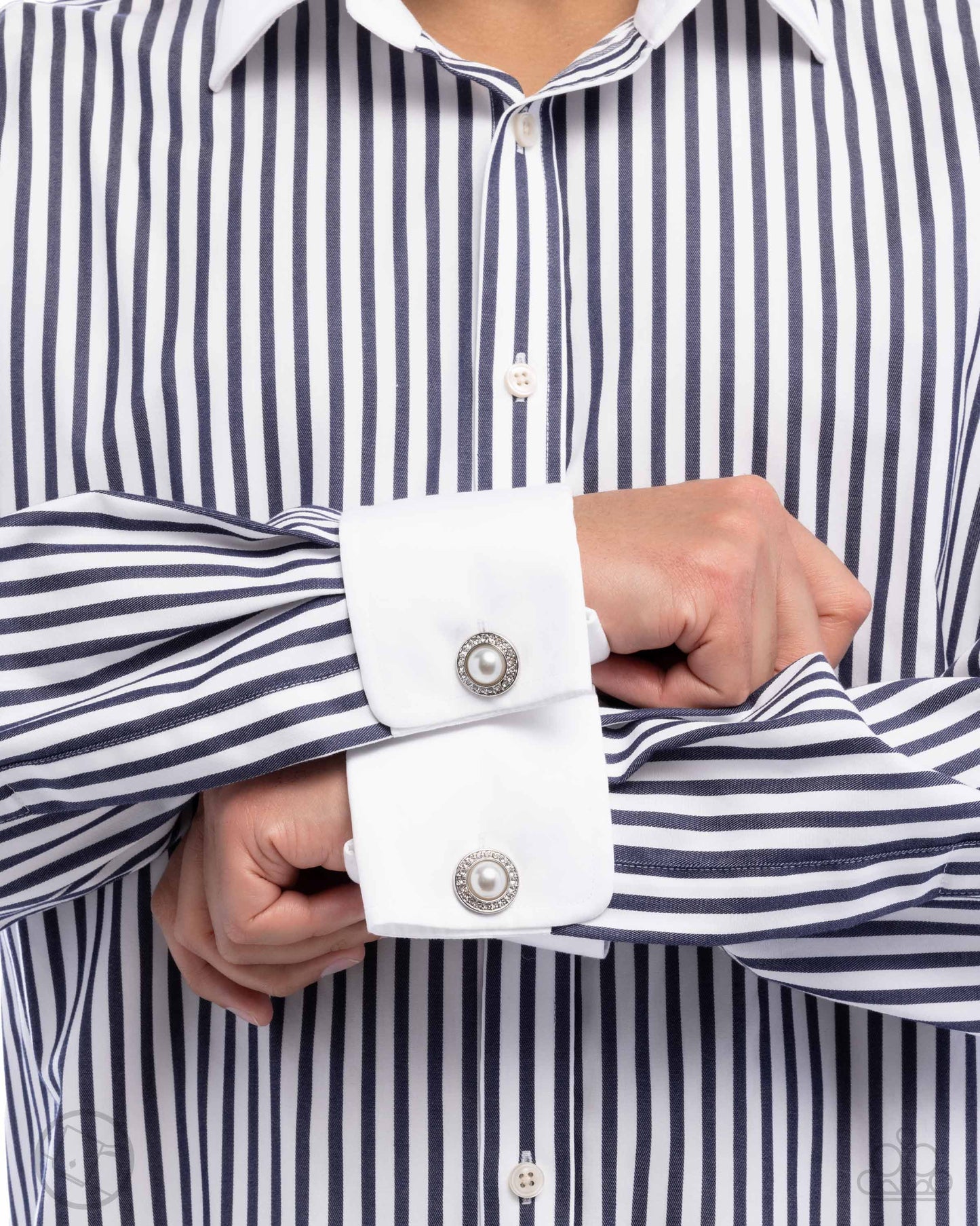 Protective Pearls - White Cuff Links - Paparazzi - Dare2bdazzlin N Jewelry
