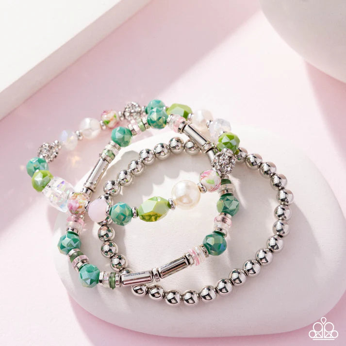 Nonstop Nostalgia Multi Bracelet - Paparazzi - Dare2bdazzlin N Jewelry