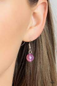 Think of the POSH-ibilities Purple Necklace - Paparazzi - Dare2bdazzlin N Jewelry