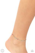 Load image into Gallery viewer, Familiar Florals Multi Anklet - Paparazzi - Dare2bdazzlin N Jewelry
