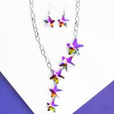 Star-Crossed Sparkle Multi Necklace - Paparazzi - Dare2bdazzlin N Jewelry