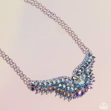 Smoldering Shimmer Multi Necklace - Paparazzi - Dare2bdazzlin N Jewelry