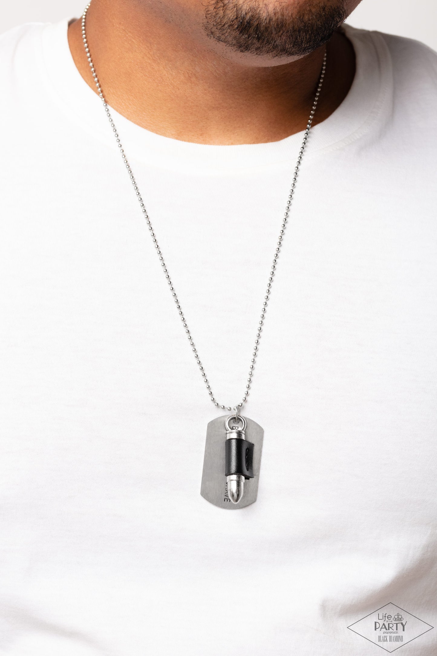 Proud Patriot - Black Necklace - Paparazzi - Dare2bdazzlin N Jewelry