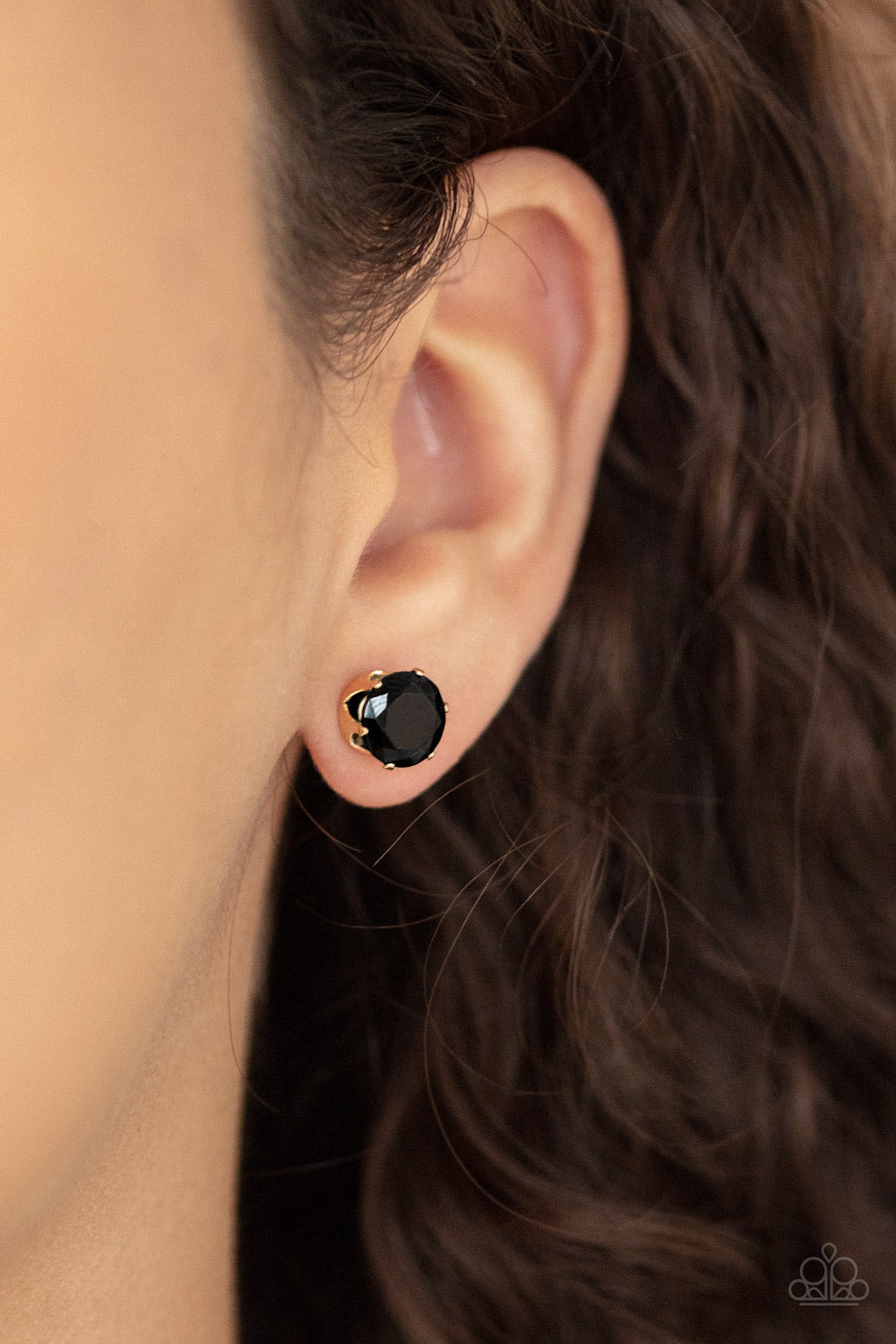 Modest Motivation - Gold Post Earring - Paparazzi - Dare2bdazzlin N Jewelry