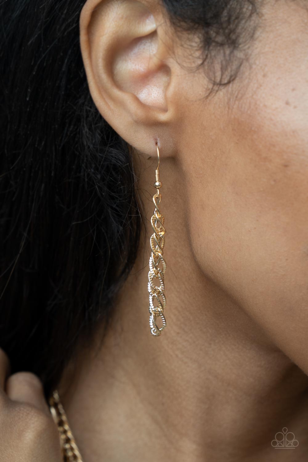 Chain of Champions - Gold Necklace - Paparazzi - Dare2bdazzlin N Jewelry