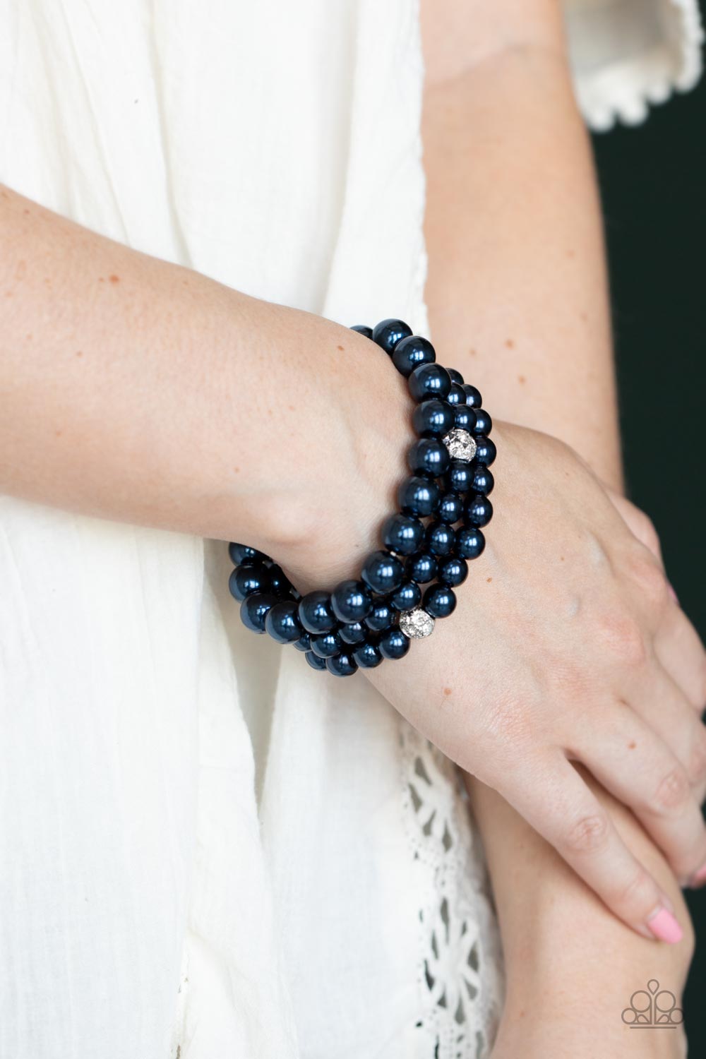 Here Comes The Heiress - Blue Bracelet - Paparazzi - Dare2bdazzlin N Jewelry