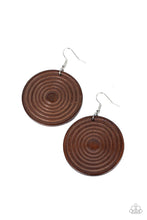 Load image into Gallery viewer, Caribbean Cymbal - Brown Earring - Paparazzi - Dare2bdazzlin N Jewelry
