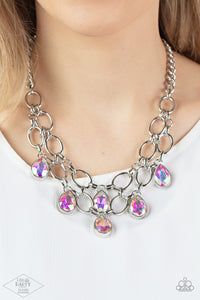 Show-Stopping Shimmer - Multi Necklace - Paparazzi - Dare2bdazzlin N Jewelry