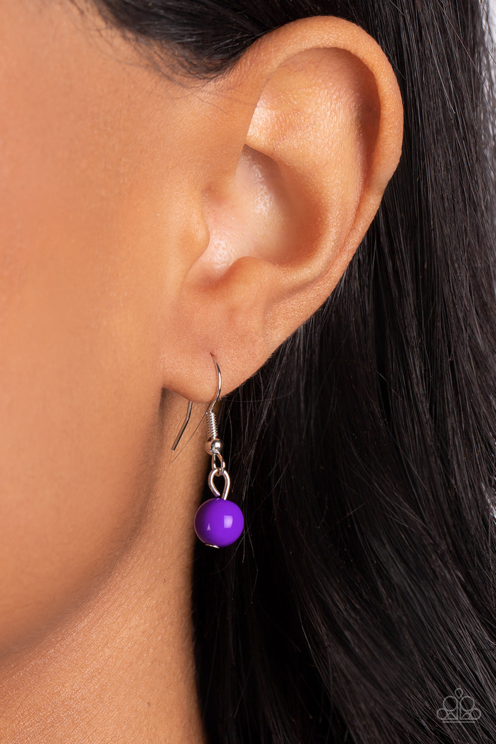 Polished Parade - Purple Necklace - Paparazzi - Dare2bdazzlin N Jewelry