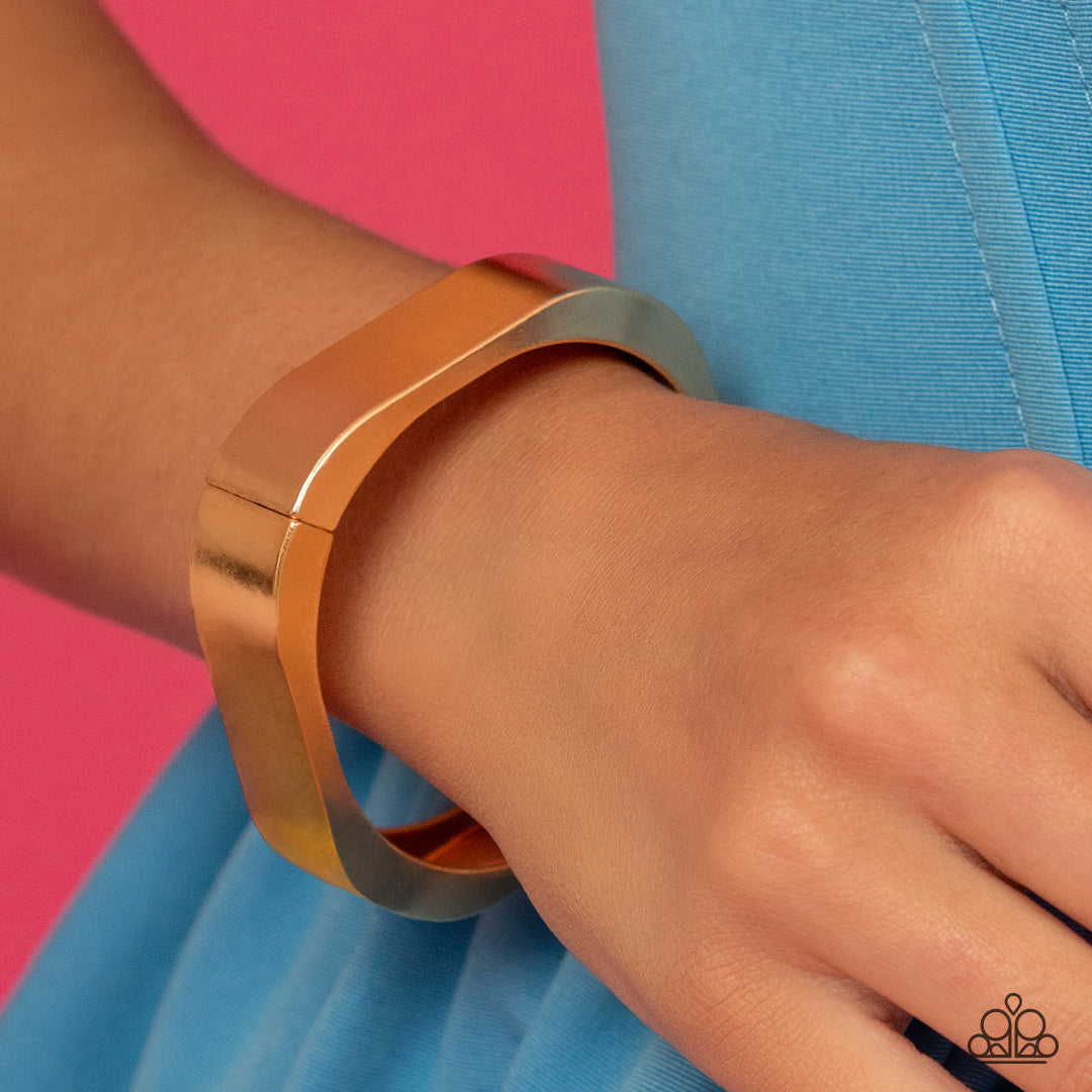 Boss Babe Basic - Gold Bracelet - Paparazzi - Dare2bdazzlin N Jewelry
