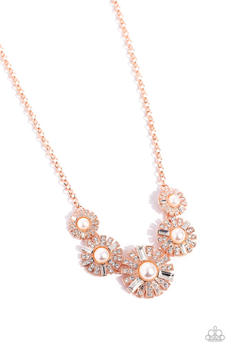 Gatsby Gallery - Copper Necklace - Paparazzi - Dare2bdazzlin N Jewelry