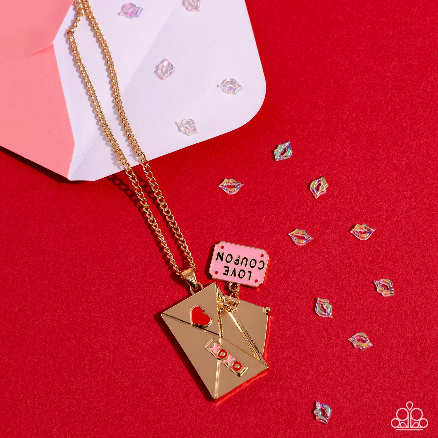Love Coupon - Gold Necklace - Paparazzi - Dare2bdazzlin N Jewelry
