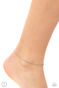 High-Tech Texture - Silver Anklet - Paparazzi - Dare2bdazzlin N Jewelry