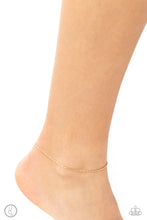 Load image into Gallery viewer, High-Tech Texture - Gold Anklet - Paparazzi - Dare2bdazzlin N Jewelry
