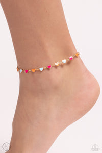 Dancing Delight Multi Anklet - Paparazzi - Dare2bdazzlin N Jewelry