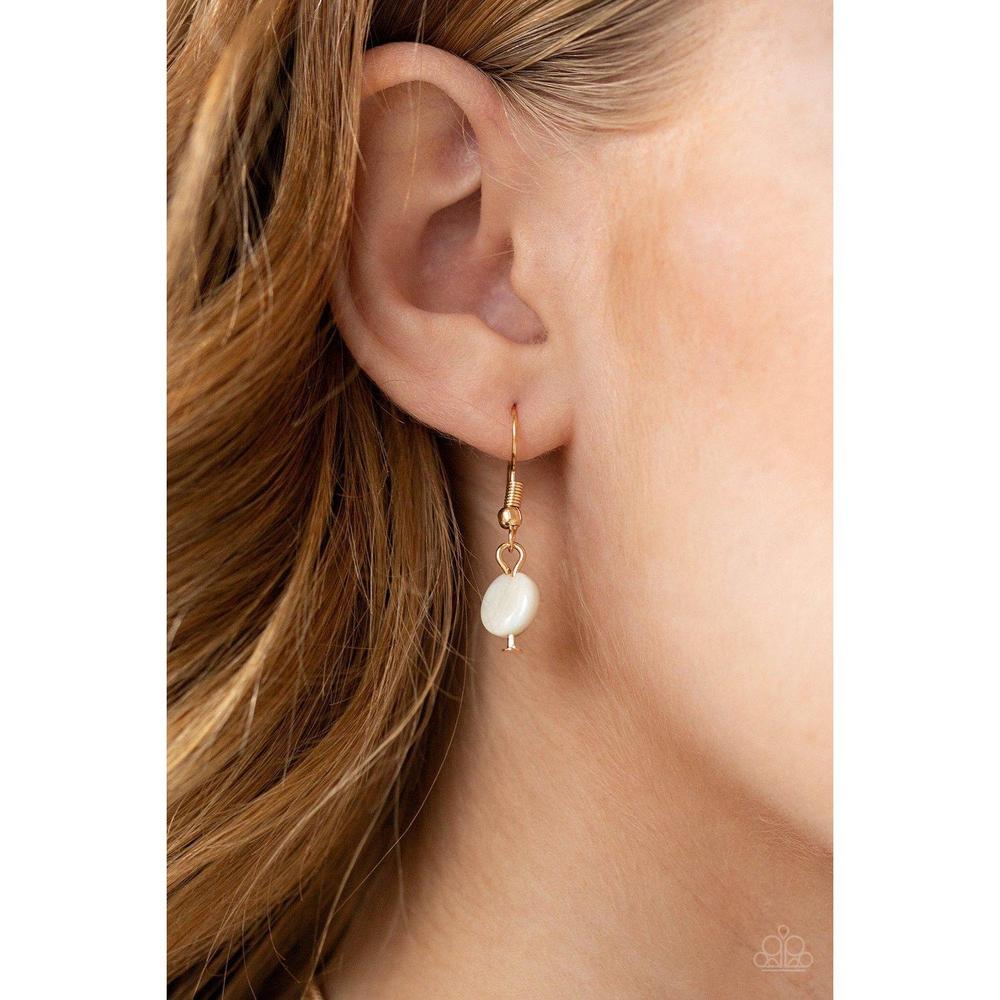 Beach Flavor - Gold Necklace - Paparazzi - Dare2bdazzlin N Jewelry