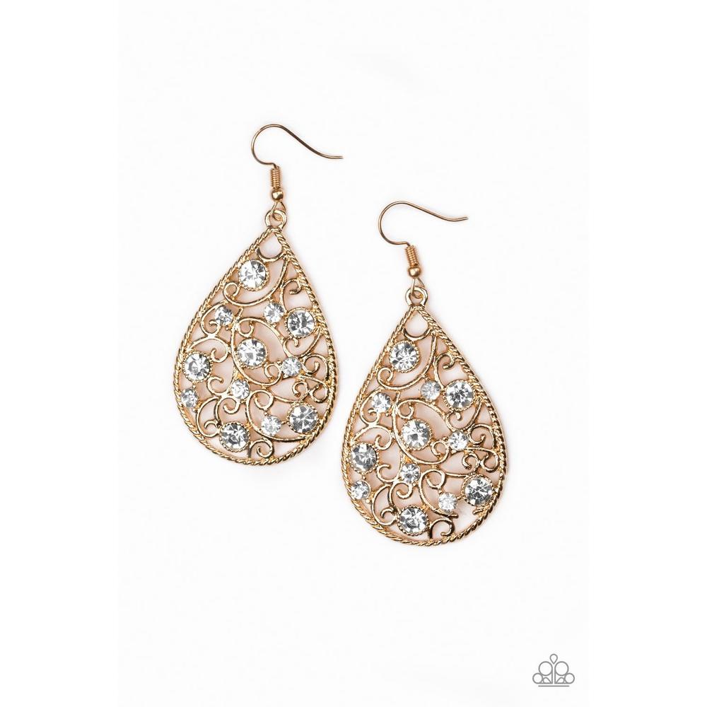 Certainly Courtier Earrings - Paparazzi - Dare2bdazzlin N Jewelry