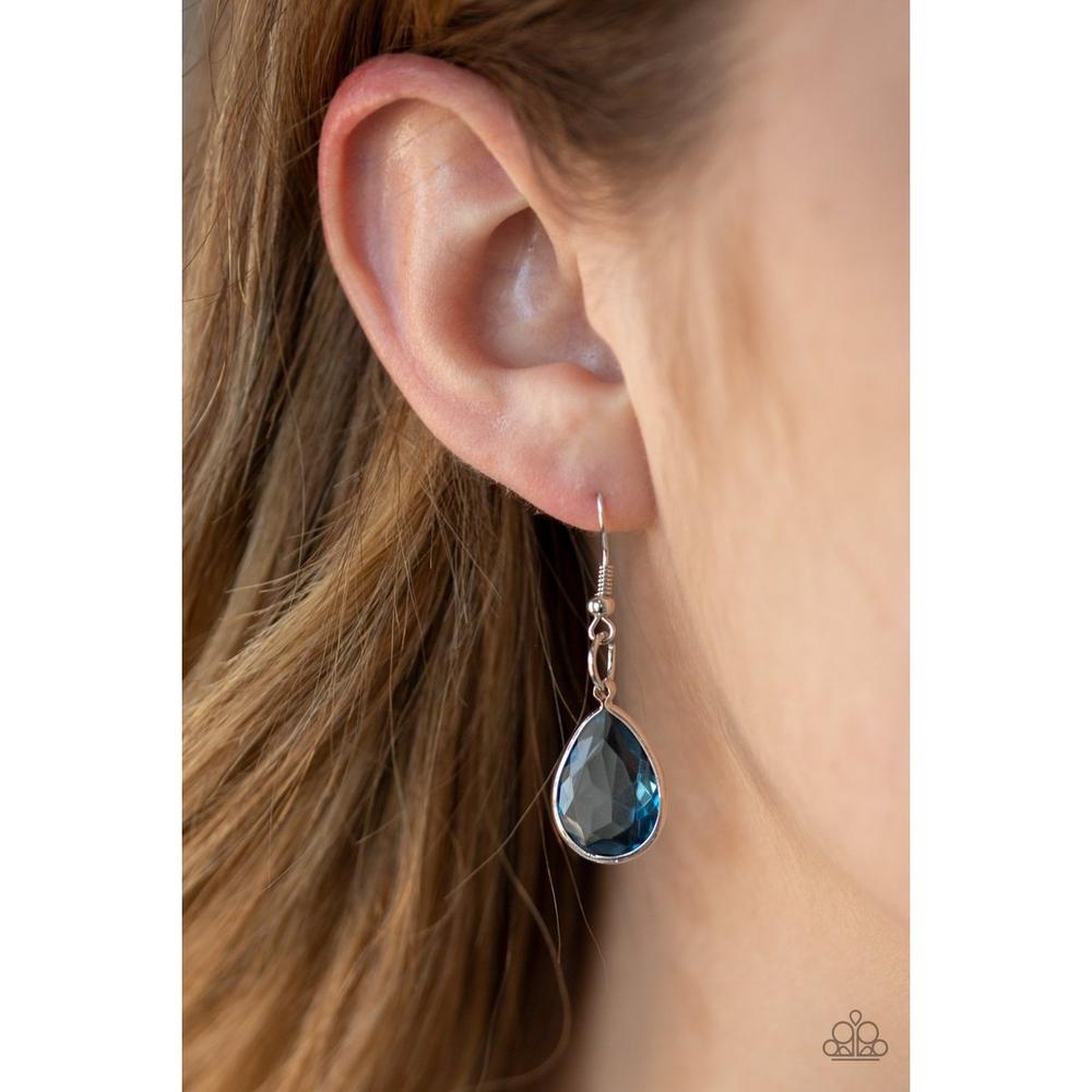 CLIQUE-Bait Blue Necklace - Paparazzi - Dare2bdazzlin N Jewelry