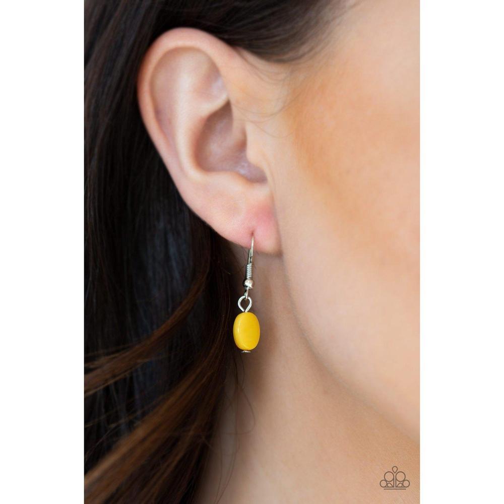 Demi-Diva - Yellow Necklace - Paparazzi - Dare2bdazzlin N Jewelry