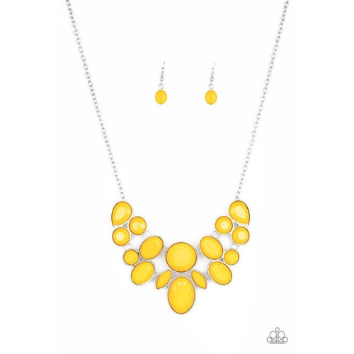 Demi-Diva - Yellow Necklace - Paparazzi - Dare2bdazzlin N Jewelry