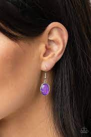 Serene Gleam Purple Necklace - Paparazzi - Dare2bdazzlin N Jewelry