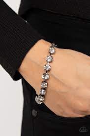 A-Lister Afterglow Black Bracelet - Paparazzi - Dare2bdazzlin N Jewelry