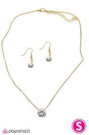 What A Gem Gold Necklace - Paparazzi - Dare2bdazzlin N Jewelry