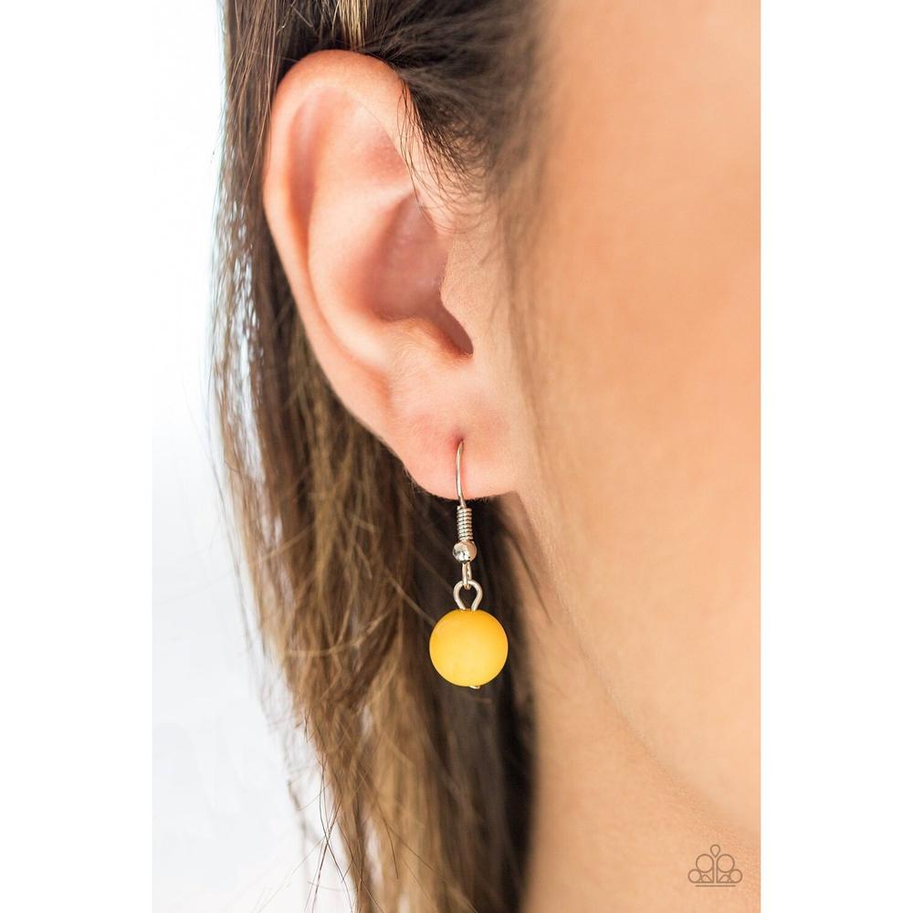 Egyptian Spell Yellow Necklace - Paparazzi - Dare2bdazzlin N Jewelry