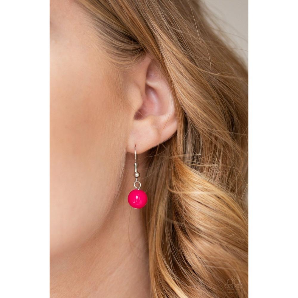 Everyday Eye Candy - Pink Necklace - Paparazzi - Dare2bdazzlin N Jewelry