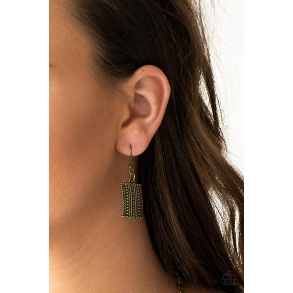 Fiercely Pharaoh - Multi Necklace - Paparazzi - Dare2bdazzlin N Jewelry