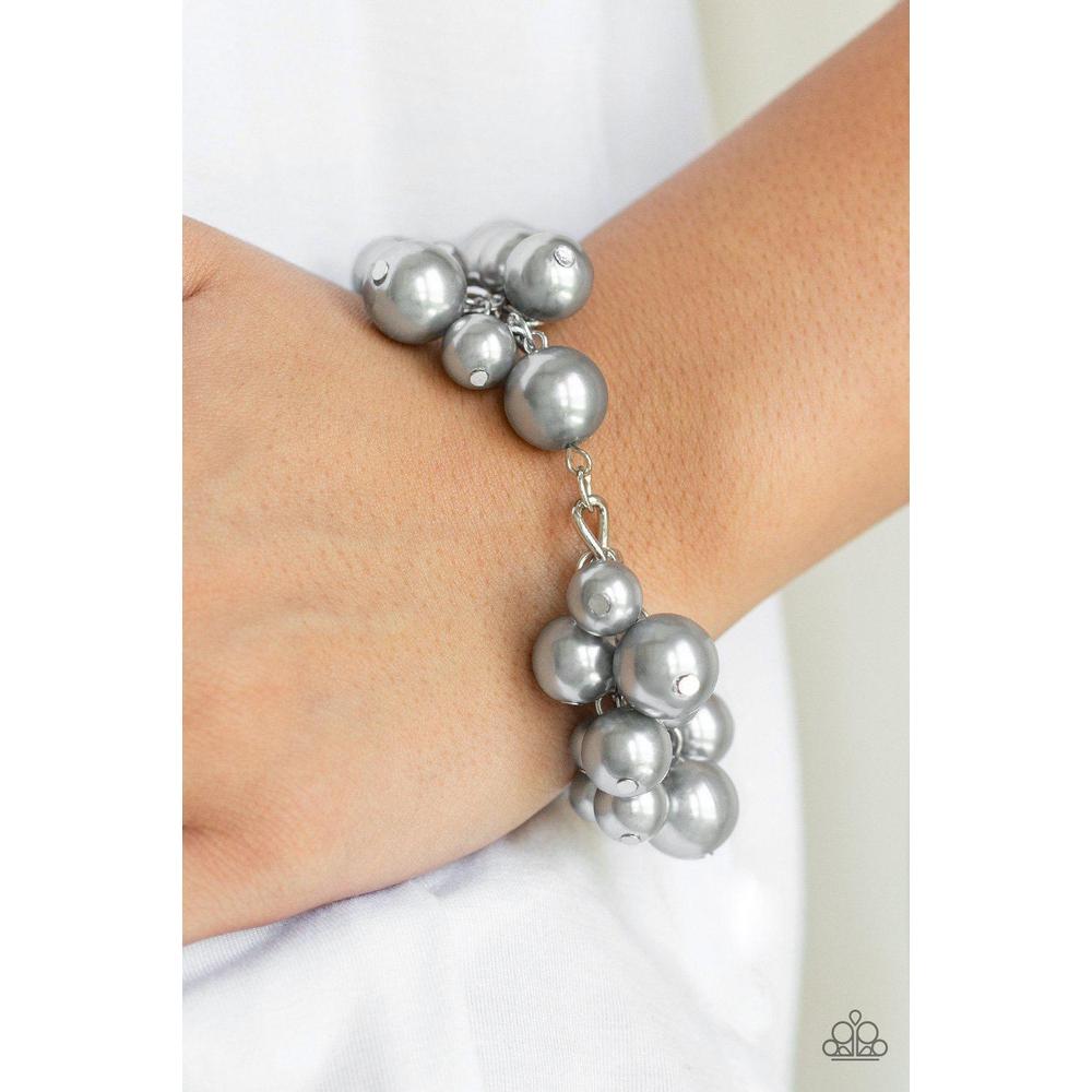 Girls In Pearls - Silver Bracelet - Paparazzi - Dare2bdazzlin N Jewelry