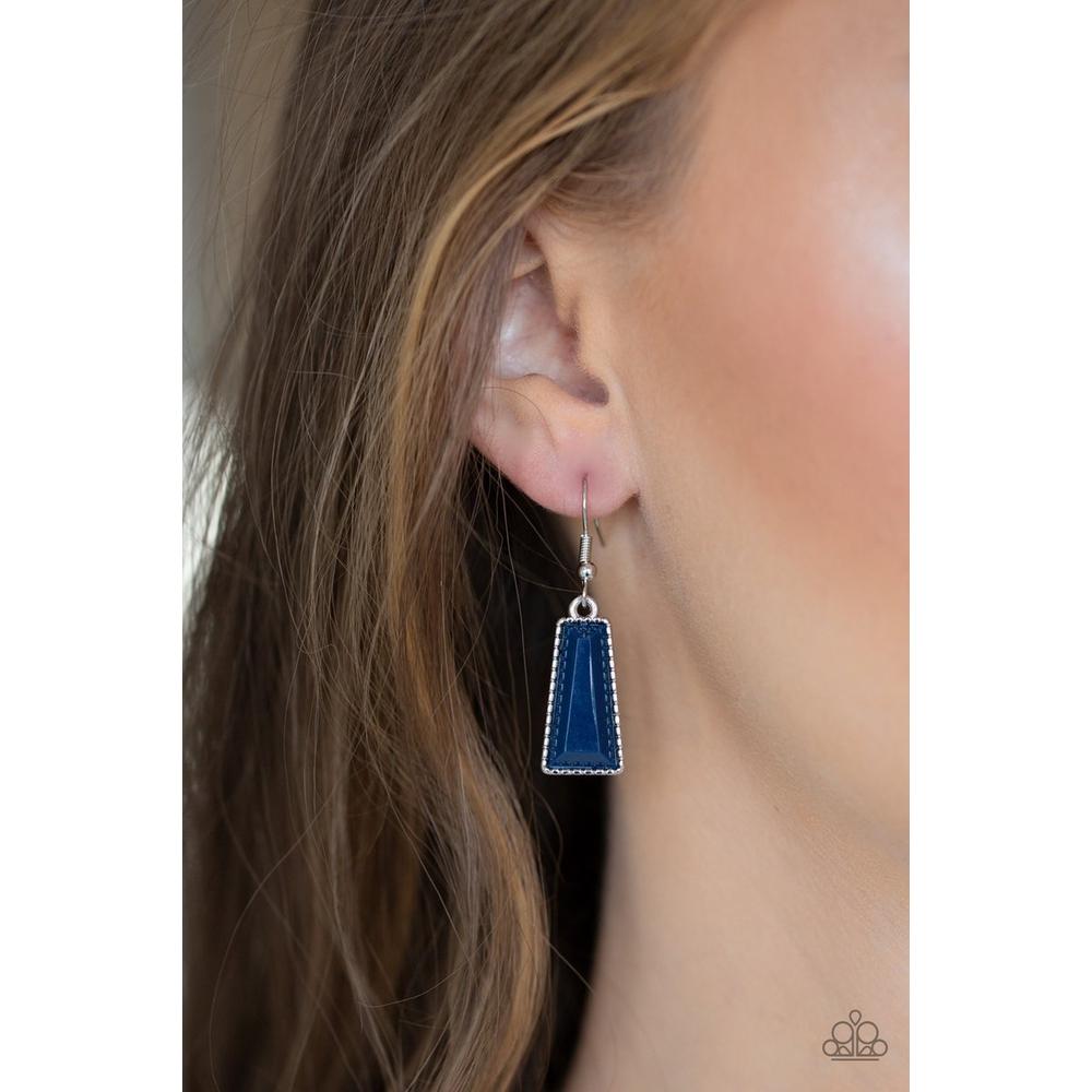 Glamour Goddess Blue Necklace - Paparazzi - Dare2bdazzlin N Jewelry