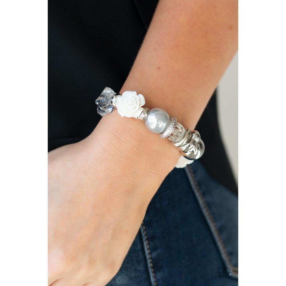 Here I Am - Silver Bracelet - Paparazzi - Dare2bdazzlin N Jewelry