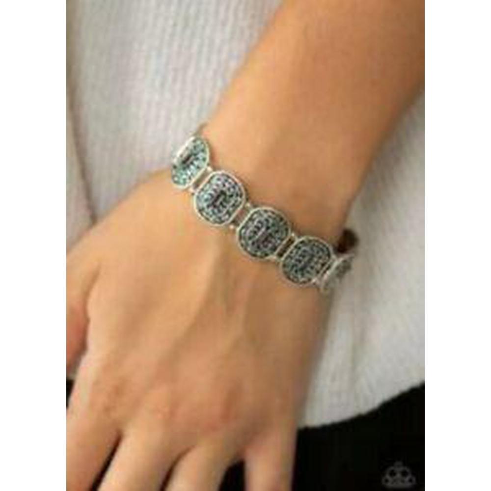 Hidden Fortune Purple Bracelet - Paparazzi - Dare2bdazzlin N Jewelry