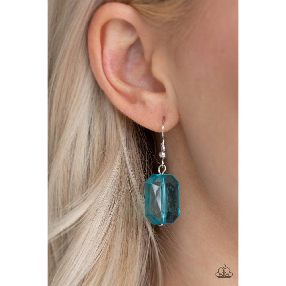 ICE Versa - Blue Necklace - Paparazzi - Dare2bdazzlin N Jewelry