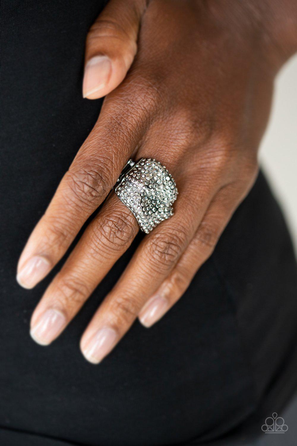 Imperial Industrialism - Black Ring - Paparazzi - Dare2bdazzlin N Jewelry