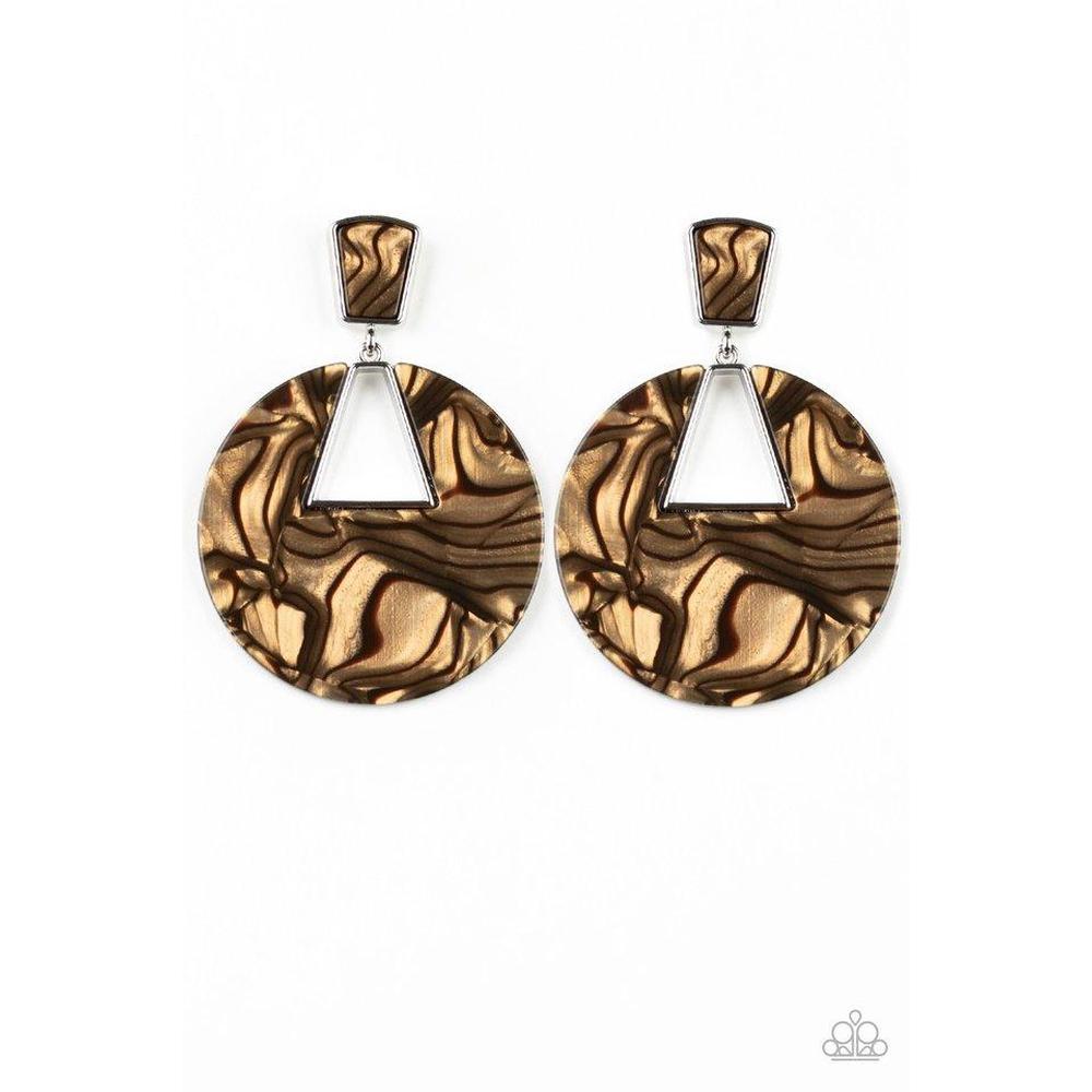 Let Heir Rip Earrings - Paparazzi - Dare2bdazzlin N Jewelry