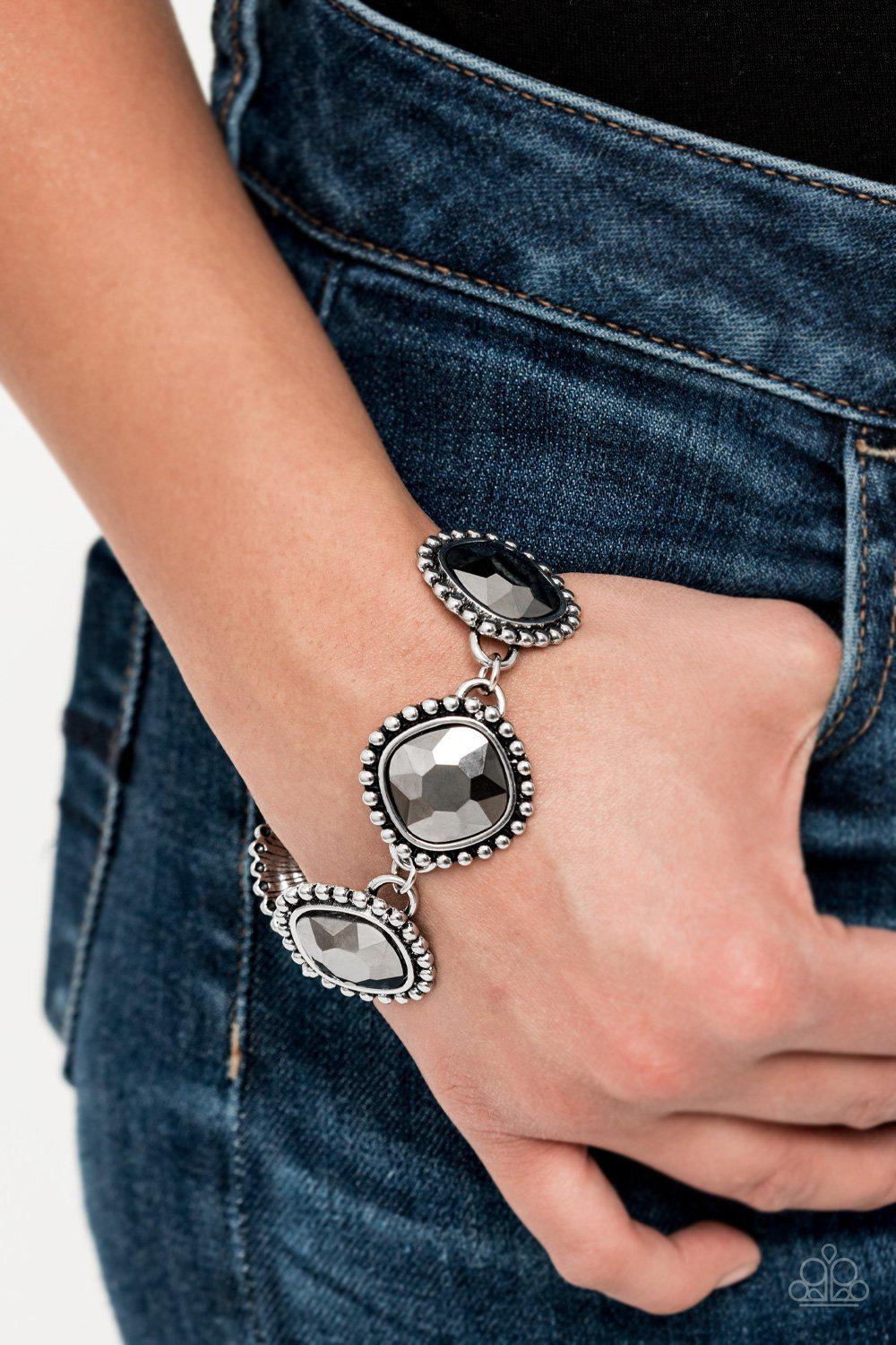 Megawatt - Silver Bracelet - Paparazzi - Dare2bdazzlin N Jewelry