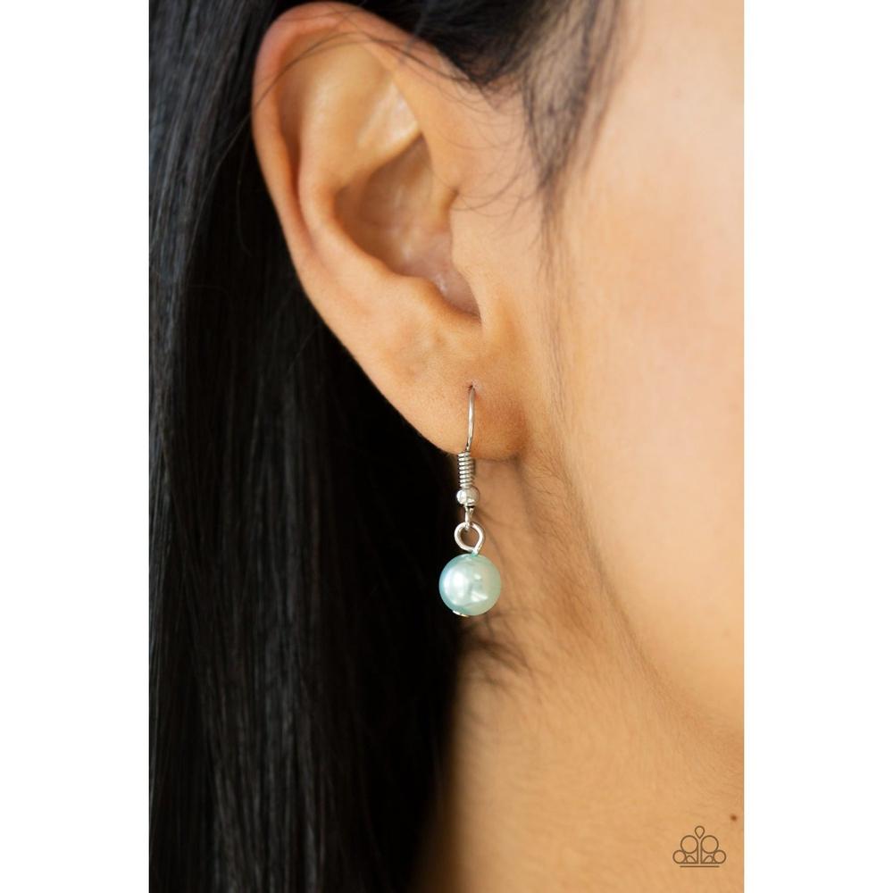 Pearl Heirloom Blue Necklace - Paparazzi - Dare2bdazzlin N Jewelry