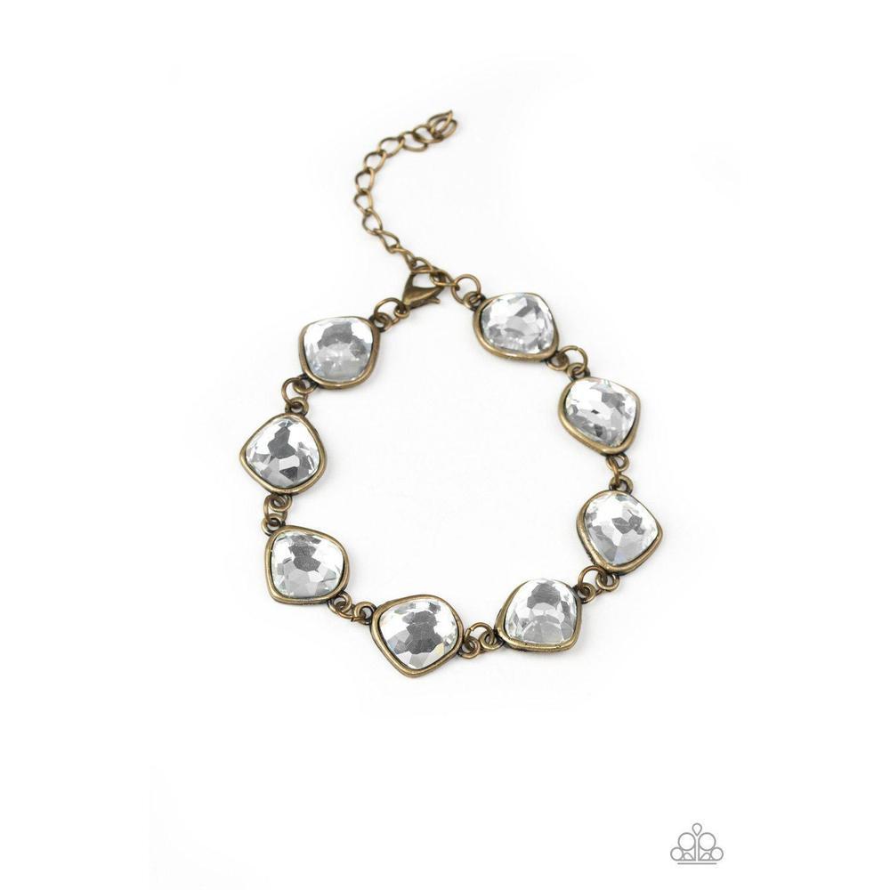 Perfect Imperfection - Brass Bracelet - Paparazzi - Dare2bdazzlin N Jewelry