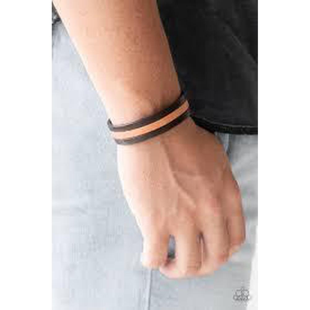 Plain View - Brown Bracelet - Paparazzi - Dare2bdazzlin N Jewelry