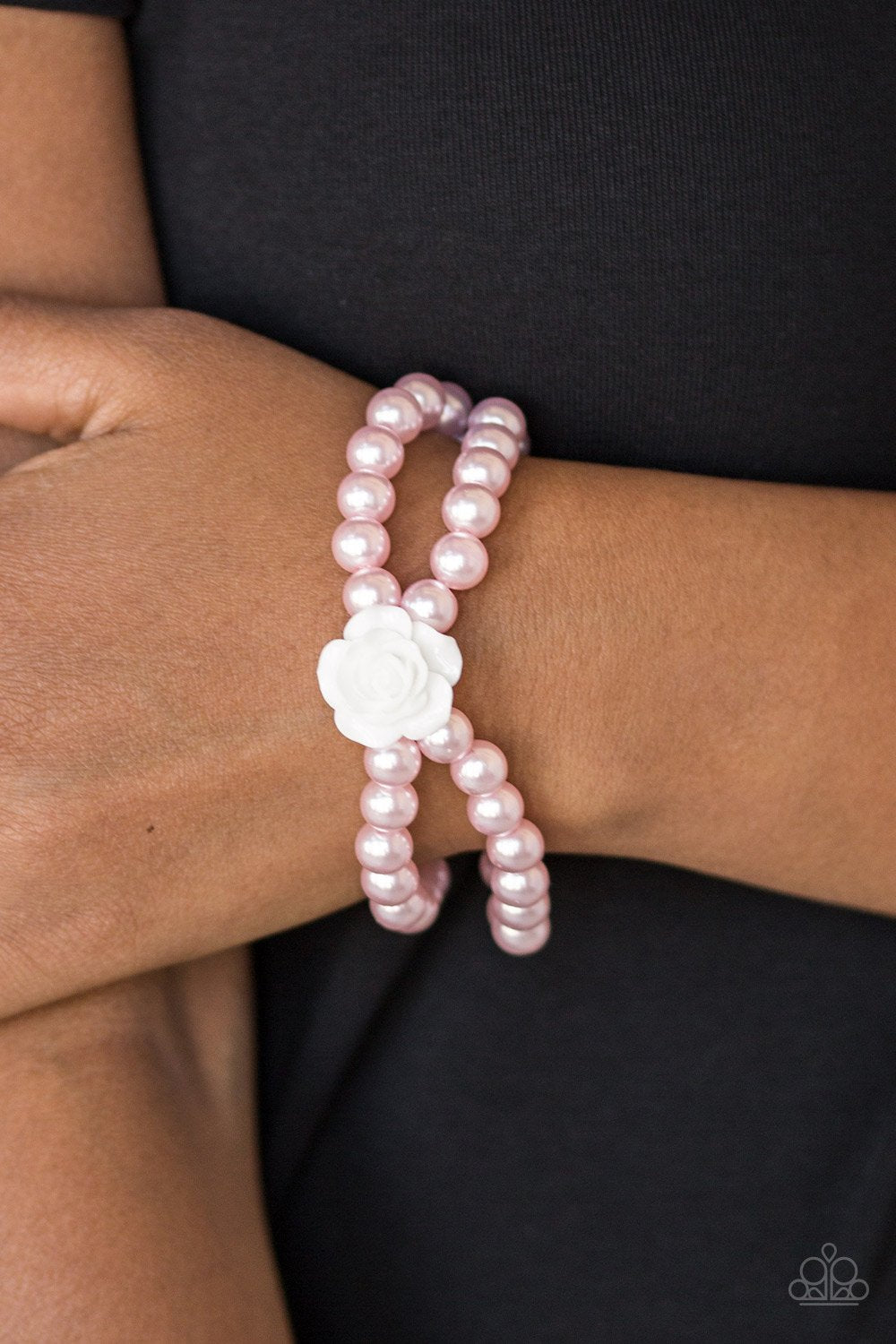 Posh and Posy Pink Bracelet - Paparazzi - Dare2bdazzlin N Jewelry