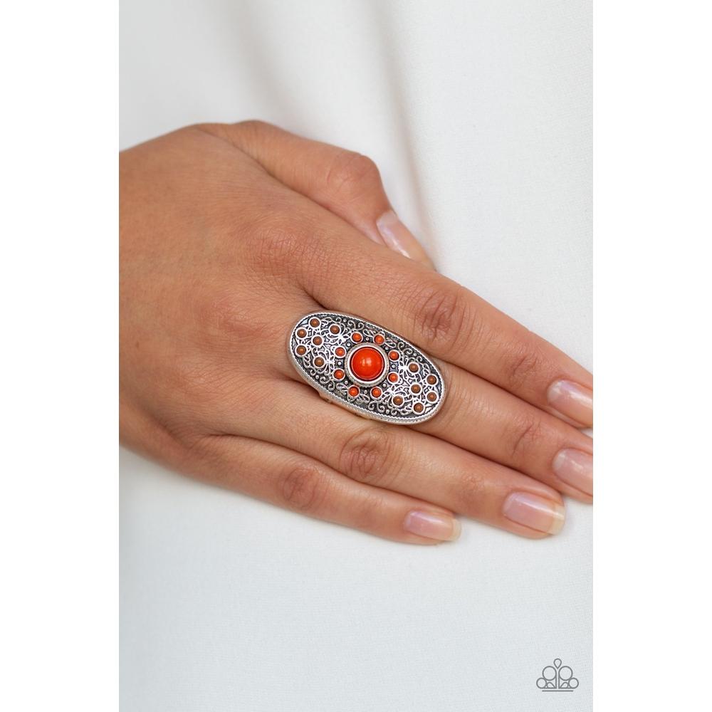 Solar Plexus Orange Ring - Paparazzi - Dare2bdazzlin N Jewelry